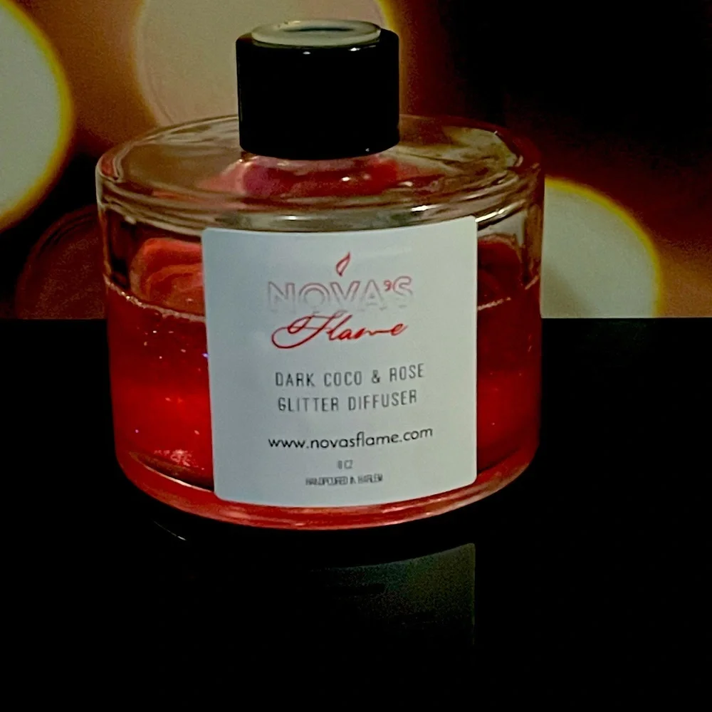 Dark Coco & Rose 🌹 Glitter Diffuser